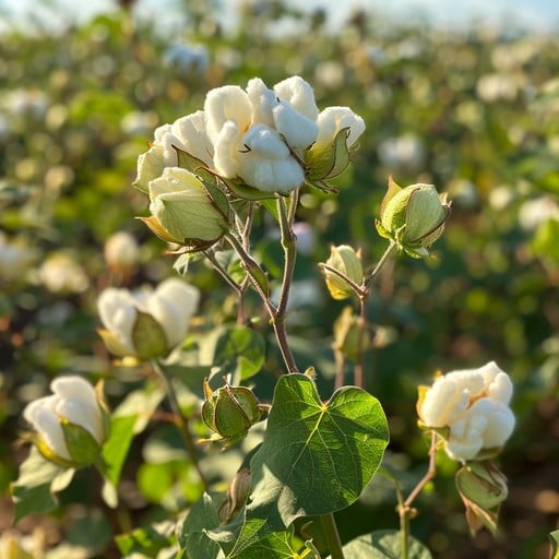 Soft cotton-like fibers